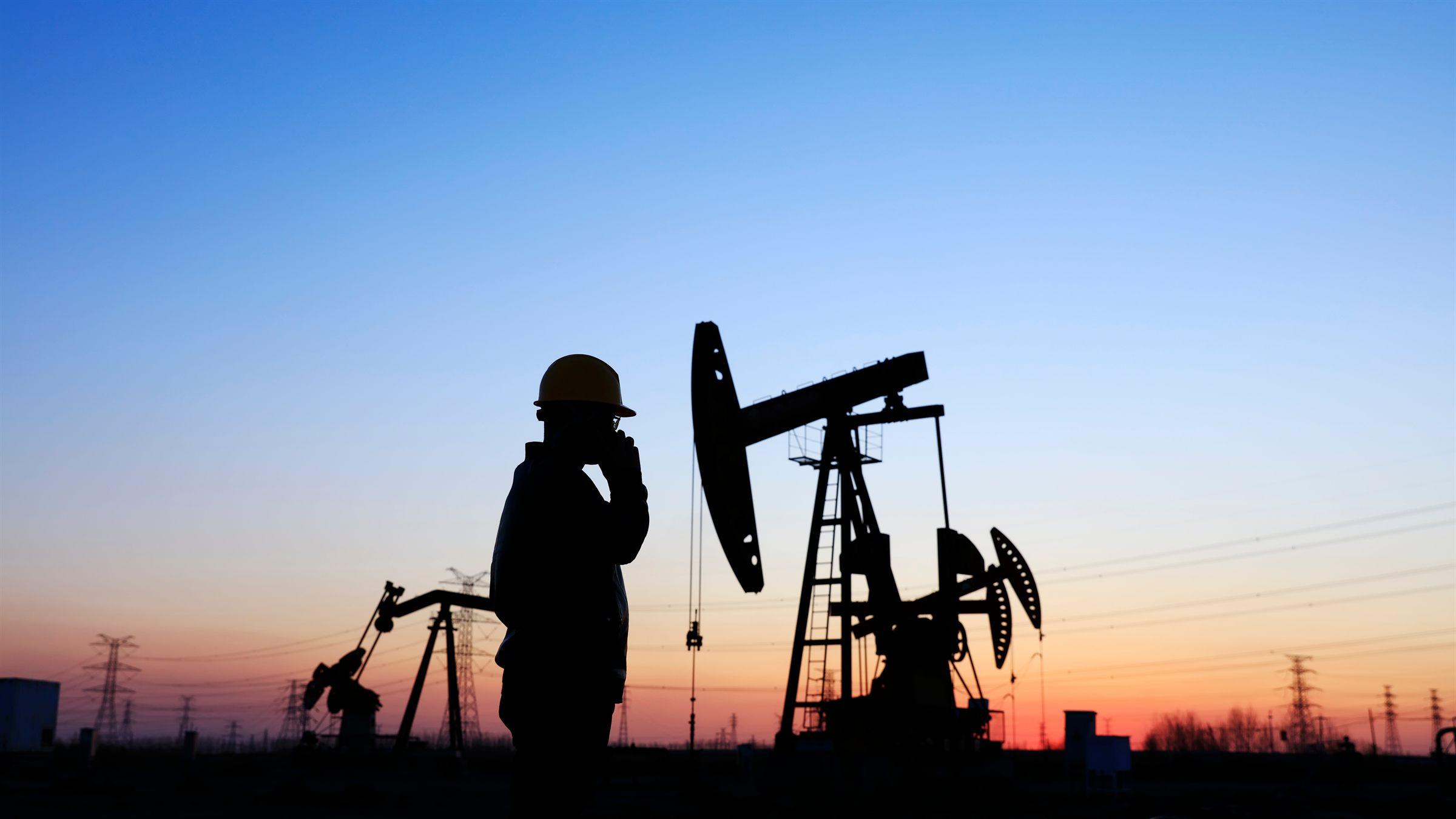Energy professional on site
